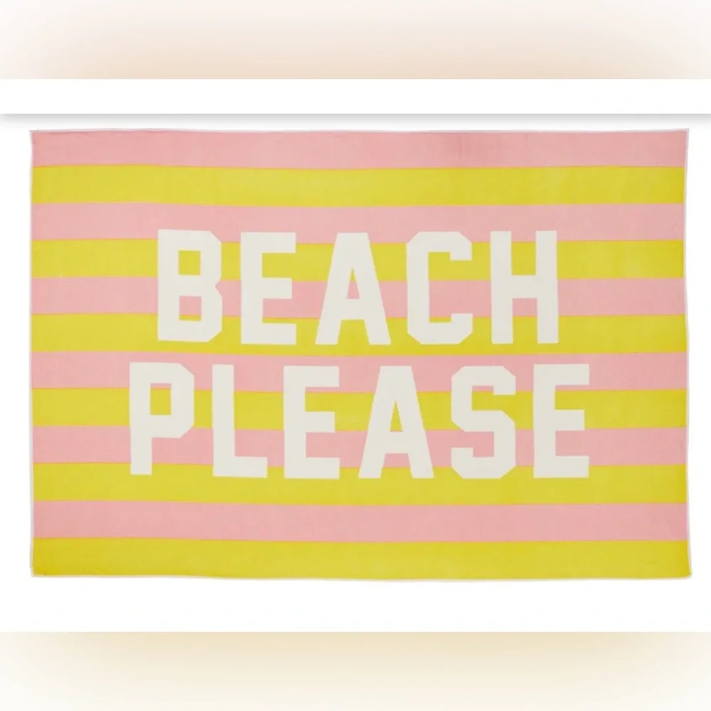PRIVATE PARTY “Beach Please” Beach Towel